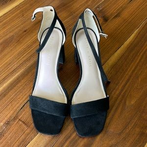 Kelly & Katie Suede Black Heel Size 8.5